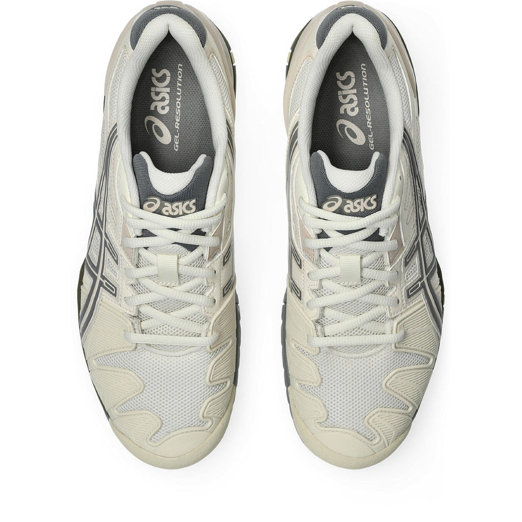 Asics Gel-Resolution – Cream/Beige/Dark Grey Tennis Sneaker