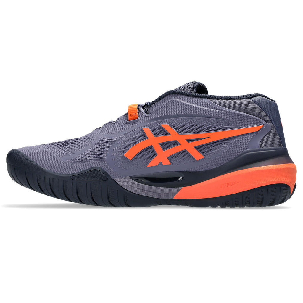 Asics Gel-Resolution – Dark Purple/Orange Tennis Sneaker