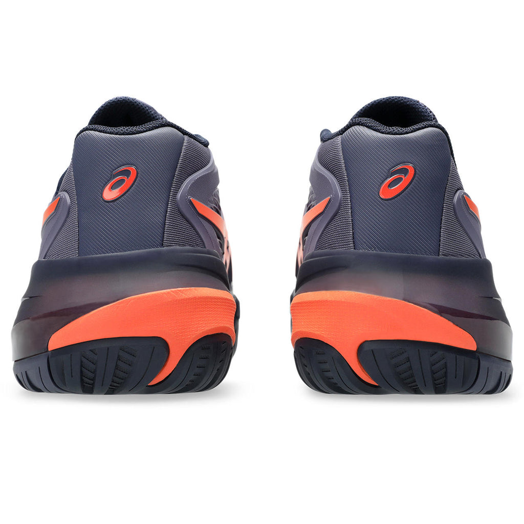 Asics Gel-Resolution – Dark Purple/Orange Tennis Sneaker