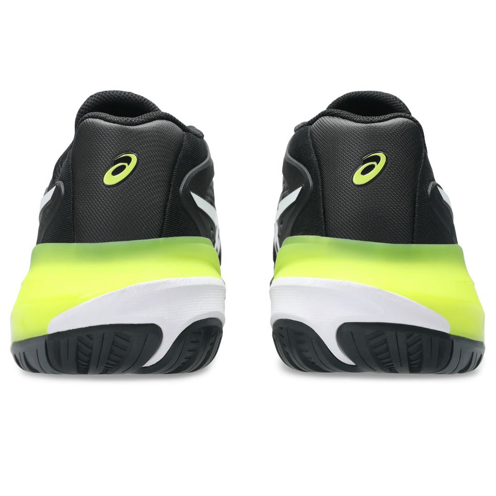 Asics Gel-Resolution – Black/White/Neon Green Tennis Sneaker