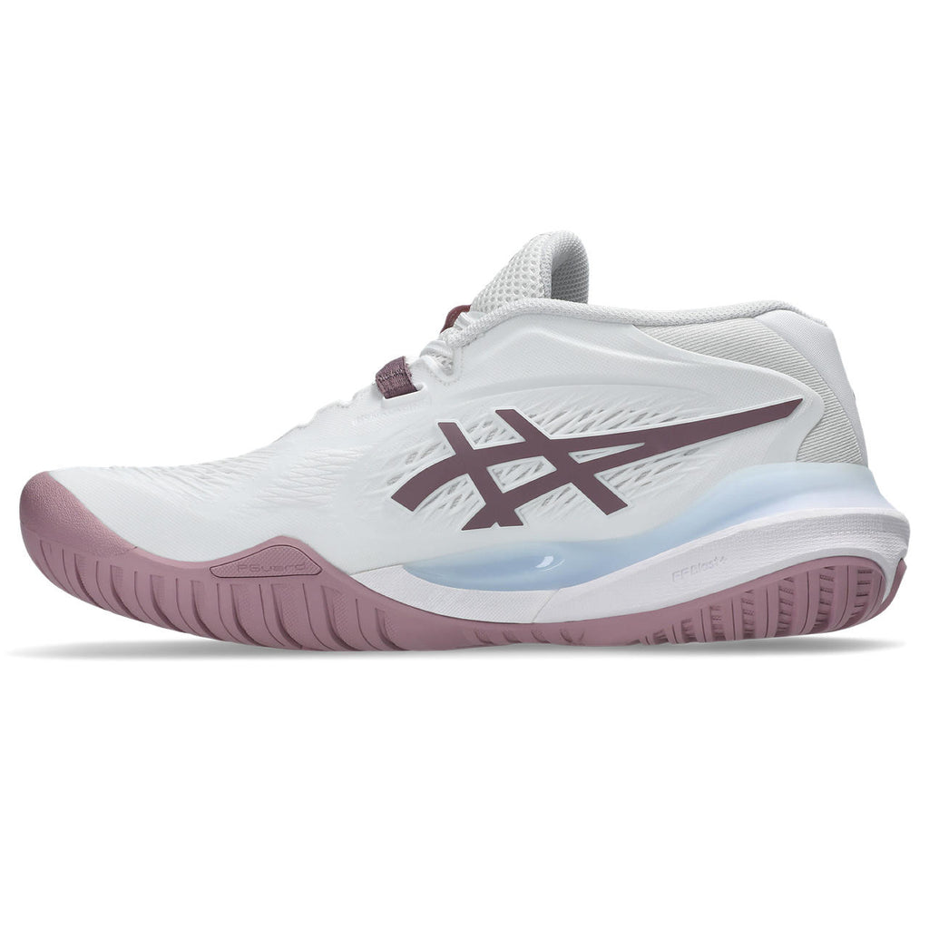 Asics Gel-Resolution – White/Dusty Mauve Tennis Sneaker