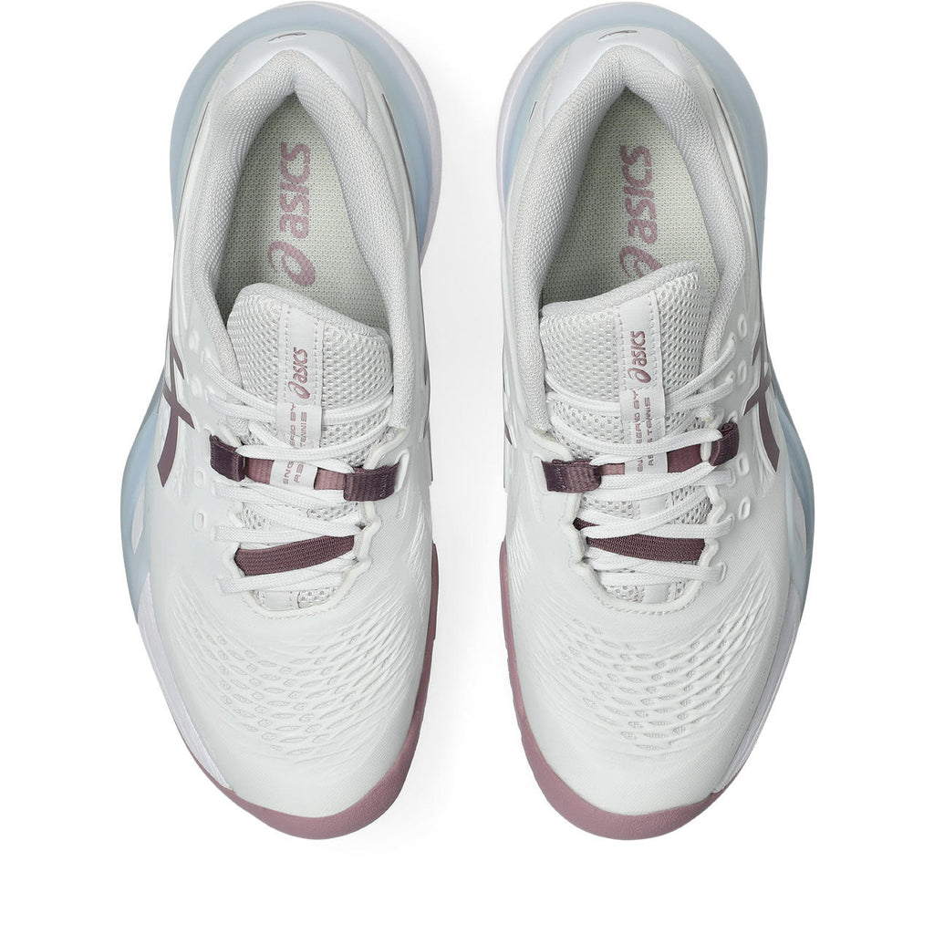 Asics Gel-Resolution – White/Dusty Mauve Tennis Sneaker