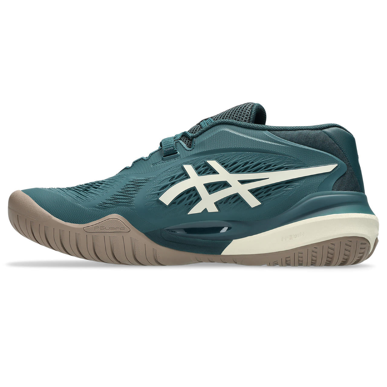 Asics Gel-Resolution – Teal Green/Cream/Gum Tennis Sneaker