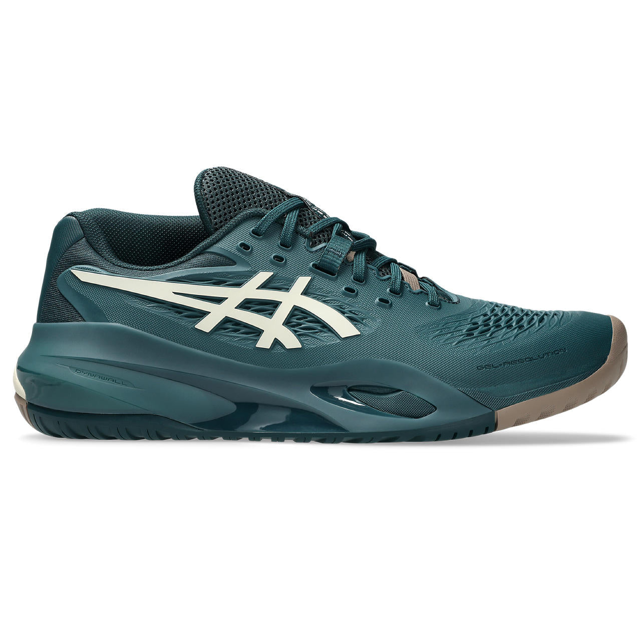 Asics Gel-Resolution – Teal Green/Cream/Gum Tennis Sneaker