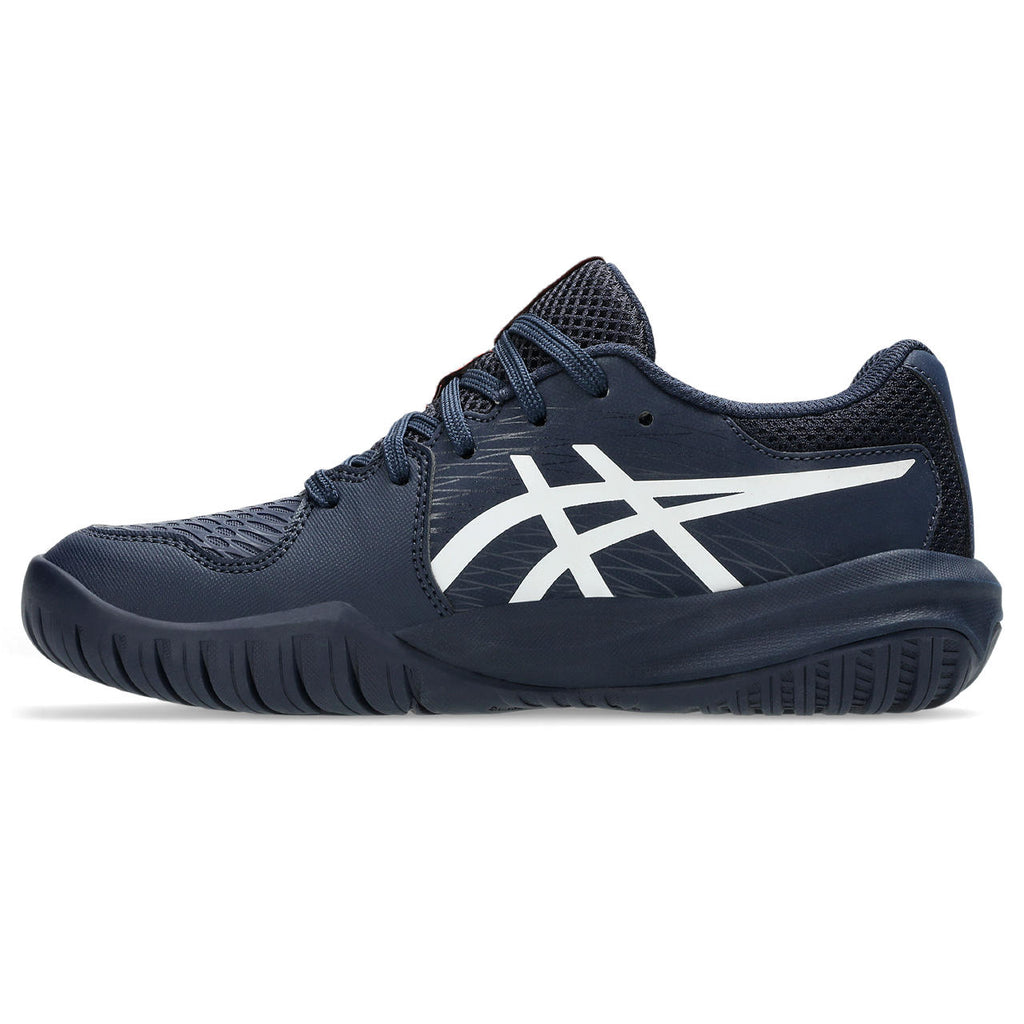 Asics Gel-Resolution – Navy Blue/White Tennis Sneaker