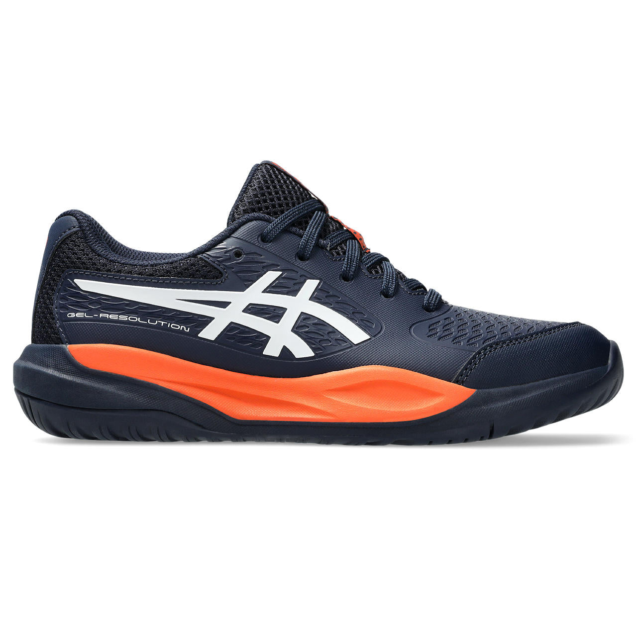 Asics Gel-Resolution – Navy Blue/White Tennis Sneaker