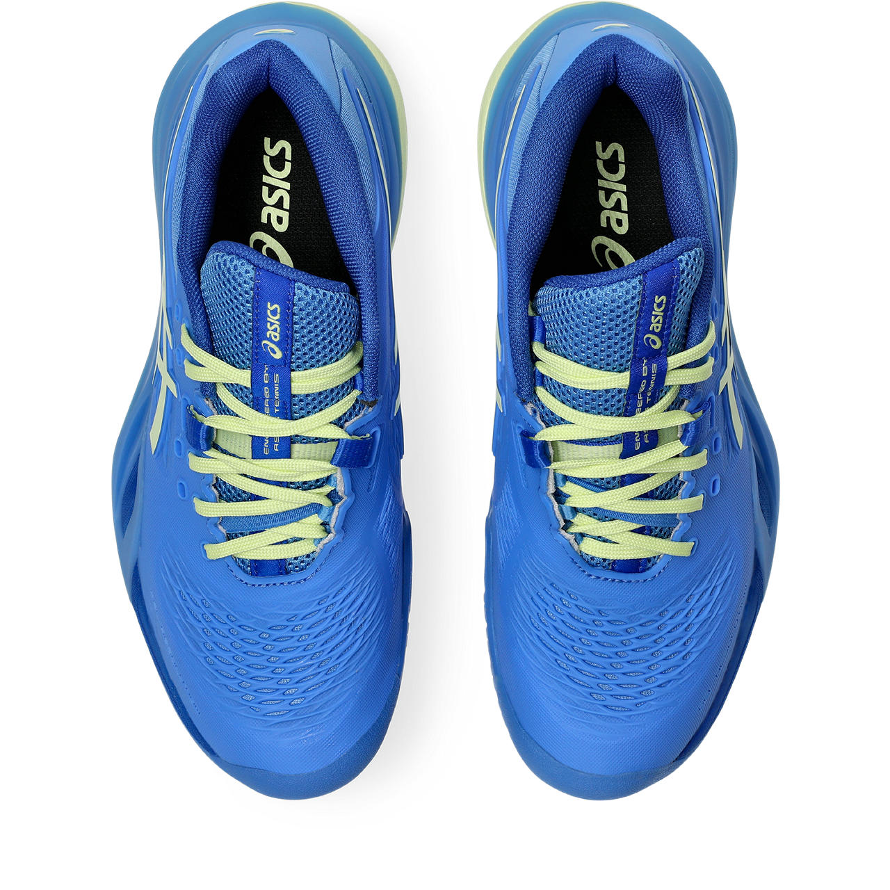 Asics Gel-Resolution – Bright Blue/Pale Yellow Tennis Sneaker