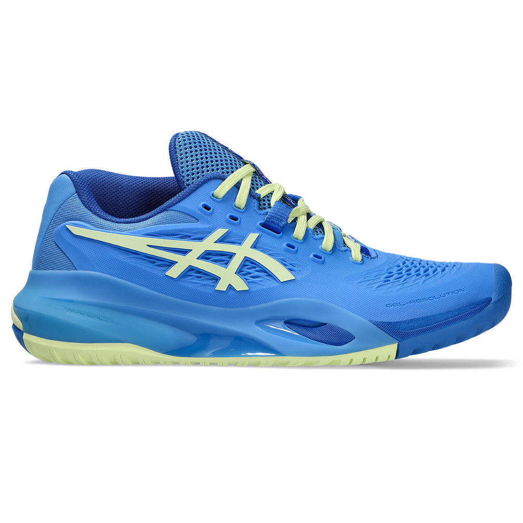 Asics Gel-Resolution – Bright Blue/Pale Yellow Tennis Sneaker