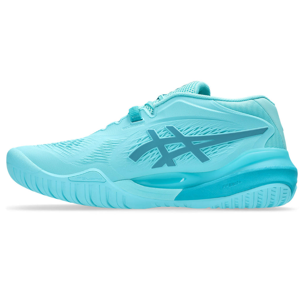 Asics Gel-Resolution – Turquoise/Cyan Tennis Sneaker