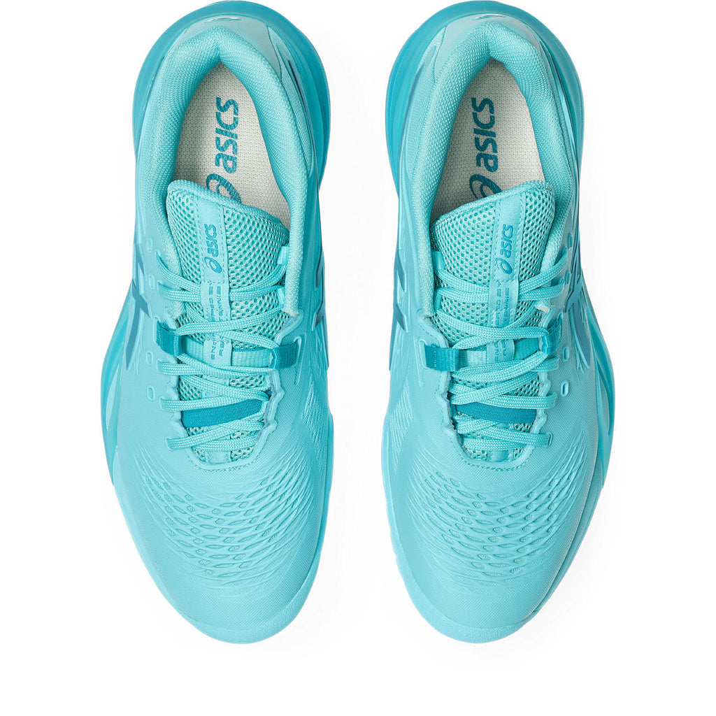 Asics Gel-Resolution – Turquoise/Cyan Tennis Sneaker