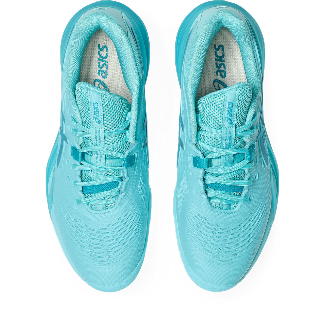Asics Gel-Resolution – Turquoise/Cyan Tennis Sneaker