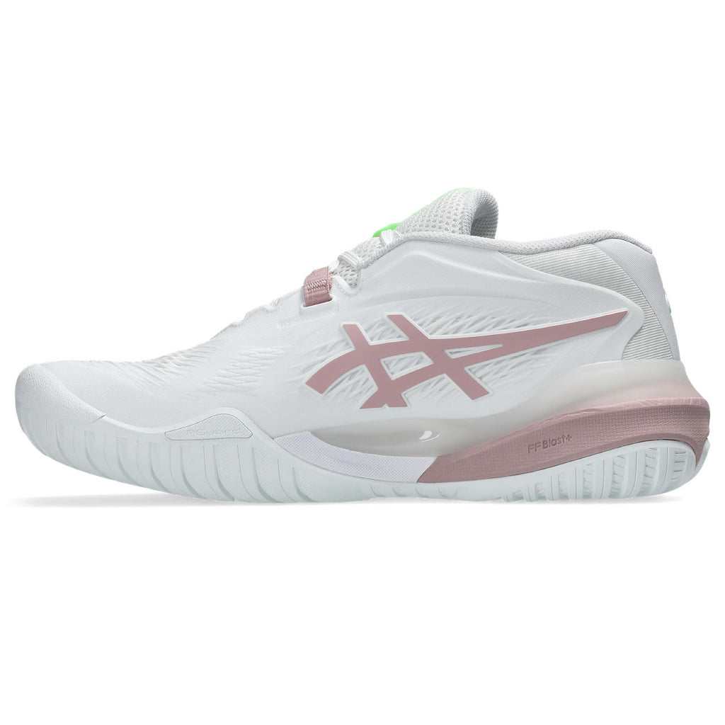 Asics Gel-Resolution – White/Dusty Pink Tennis Sneaker