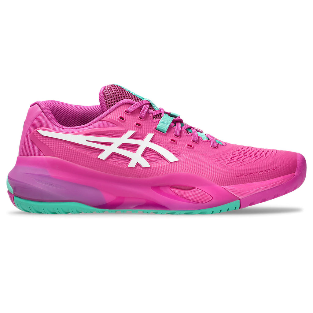 Asics Gel-Resolution – Hot Pink/White/Turquoise Tennis Sneaker