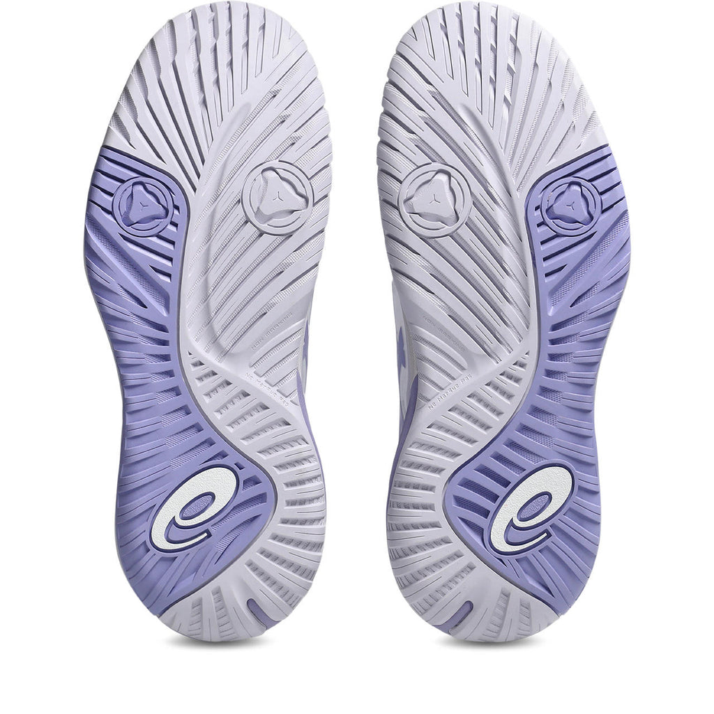 Asics Gel-Resolution – White/Lavender/Purple Tennis Sneaker