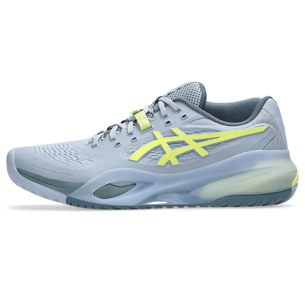 Asics Gel-Resolution – Grey/Pale Lime Yellow Tennis Sneaker
