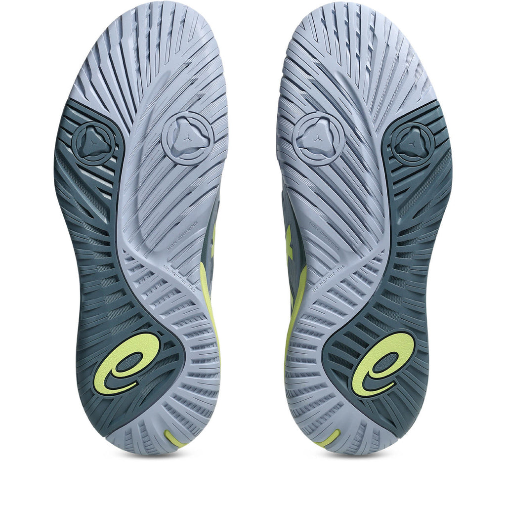 Asics Gel-Resolution – Grey/Pale Lime Yellow Tennis Sneaker