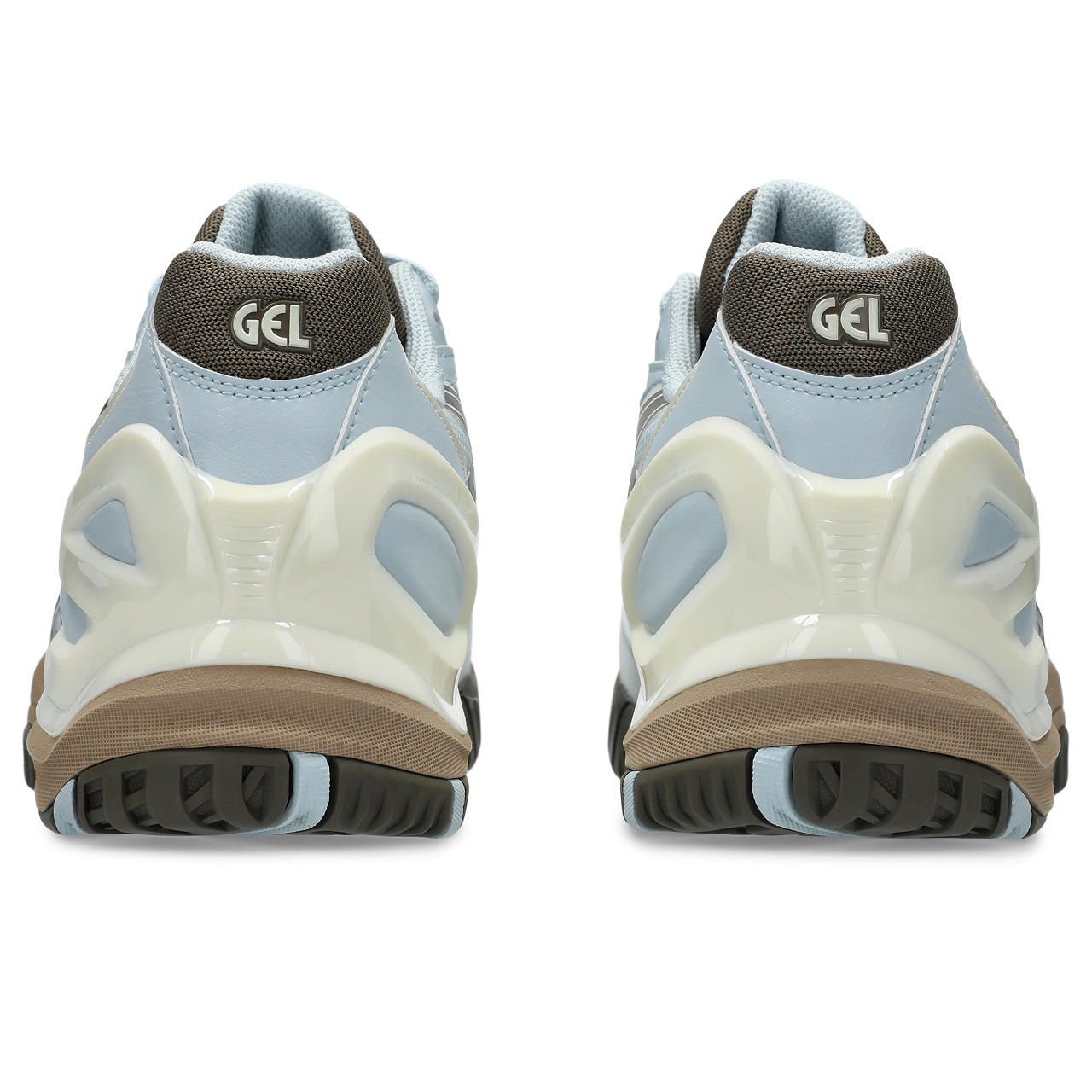 Asics Gel-Resolution – Light Sky Blue/Brown/Cream Tennis Sneaker