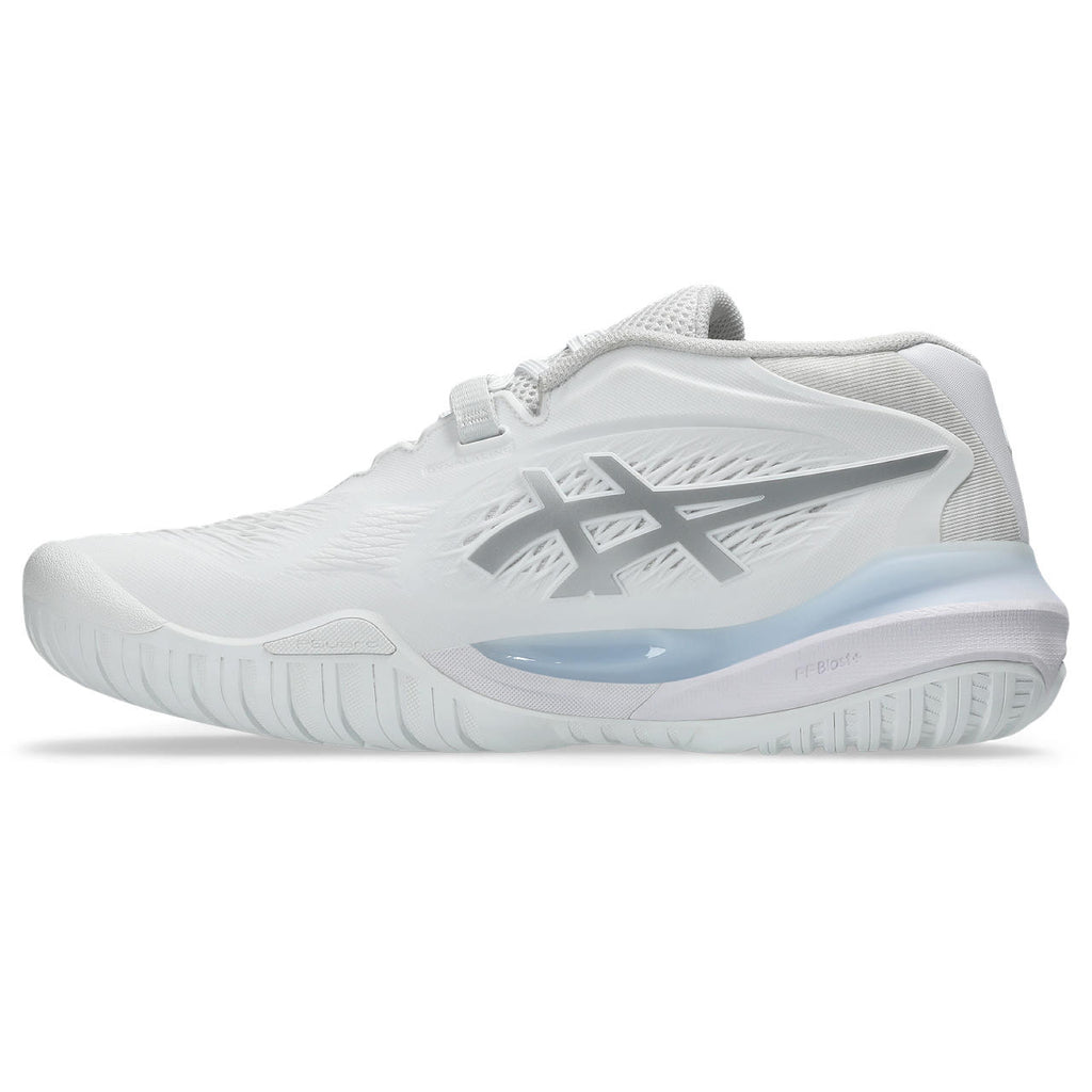 Asics Gel-Resolution – White/Silver Tennis Sneaker