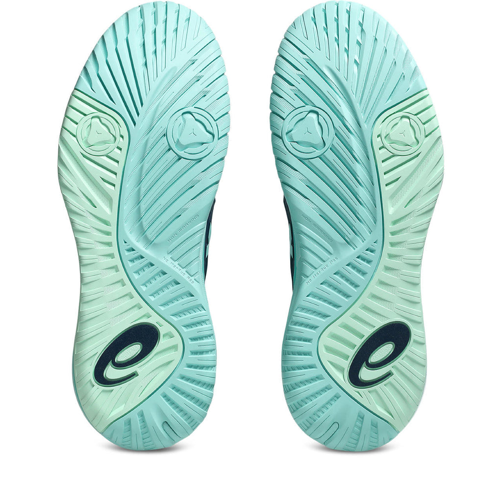 Asics Gel-Resolution – Navy/Mint/Turquoise Tennis Sneaker