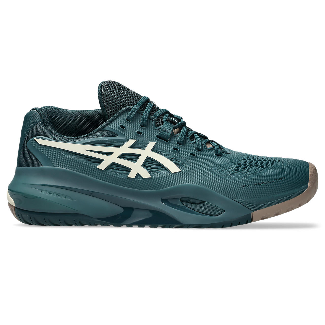 Asics Gel-Resolution – Teal/Off-White Tennis Sneaker