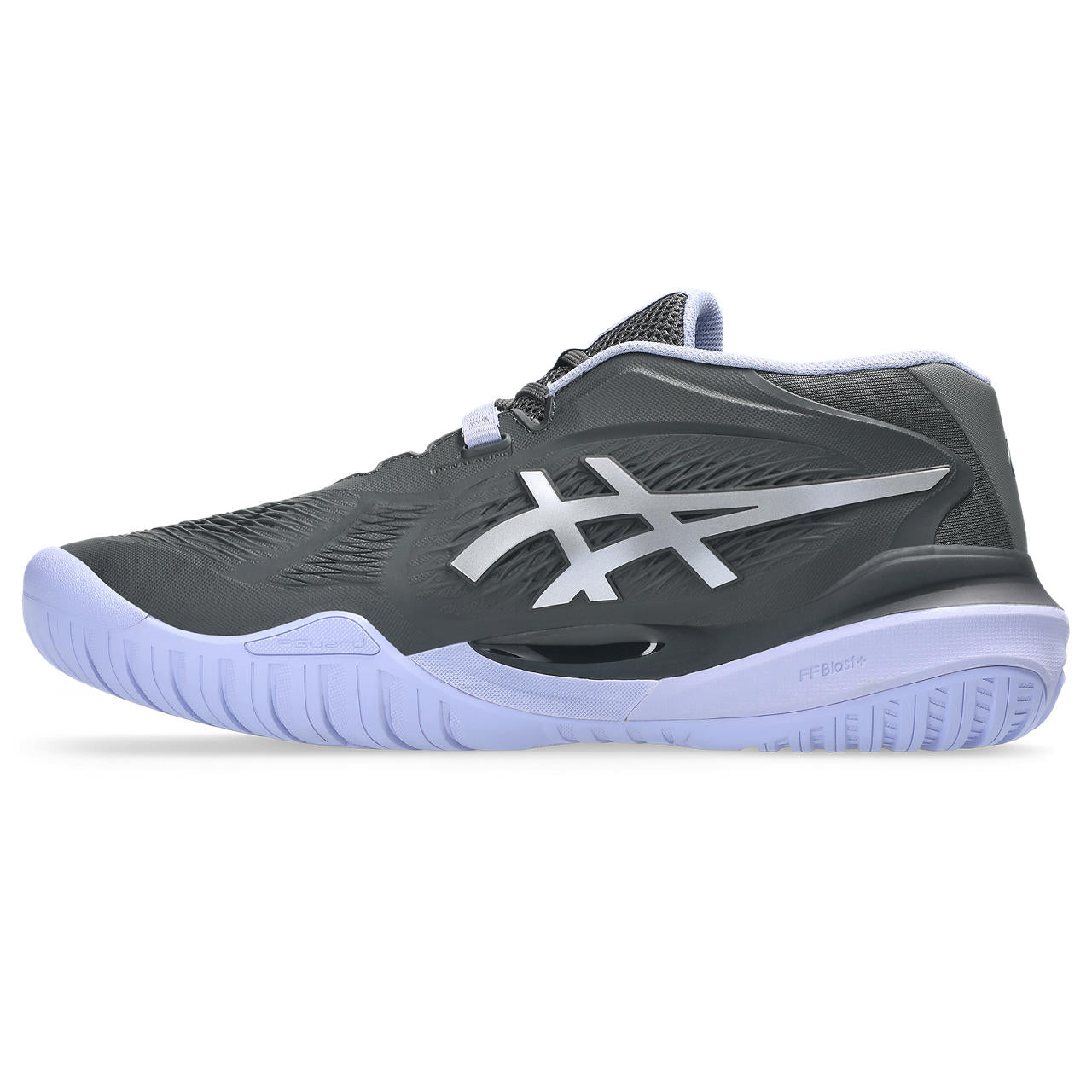 Asics Gel-Resolution – Dark Grey/Silver/Lavender Tennis Sneaker