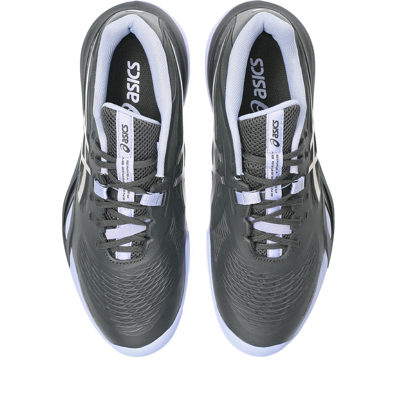 Asics Gel-Resolution – Dark Grey/Silver/Lavender Tennis Sneaker