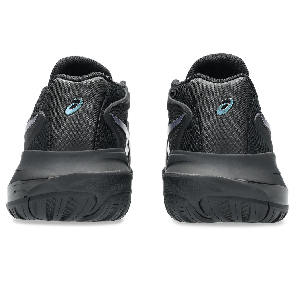 Asics Gel-Resolution – Black/Iridescent Blue Tennis Sneaker