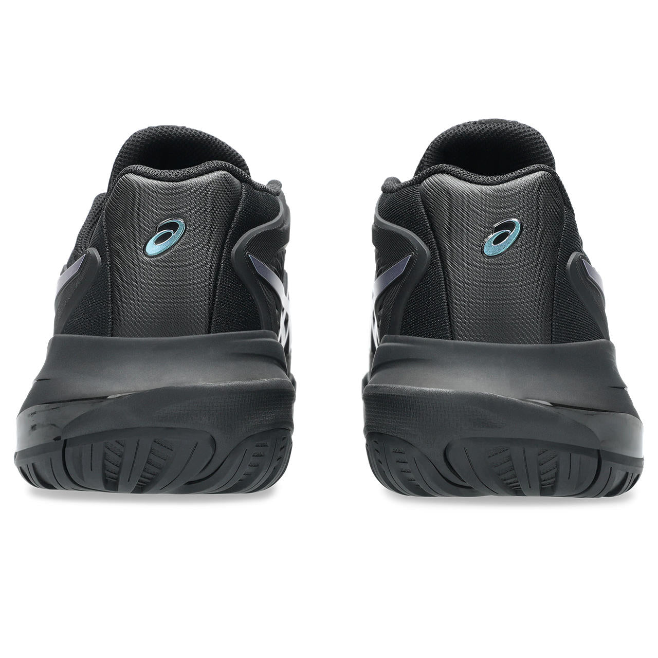 Asics Gel-Resolution – Black/Iridescent Blue Tennis Sneaker