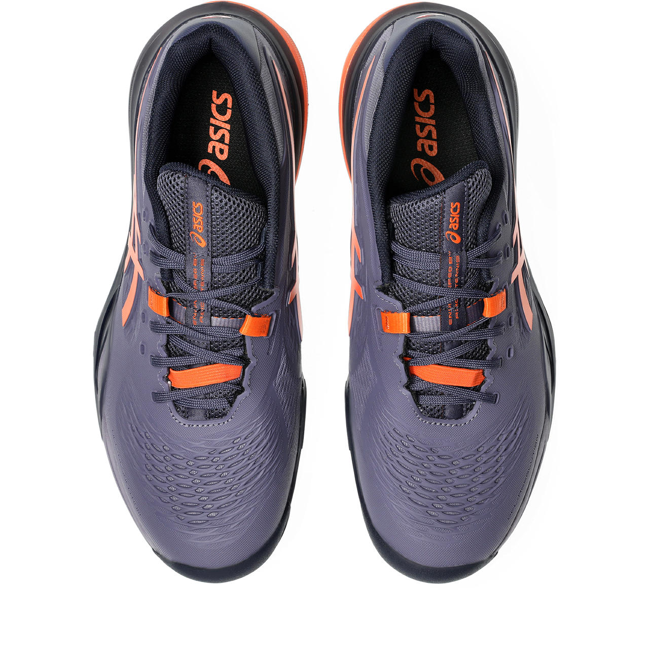 Asics Gel-Resolution – Dusk Violet/Orange Tennis Sneaker