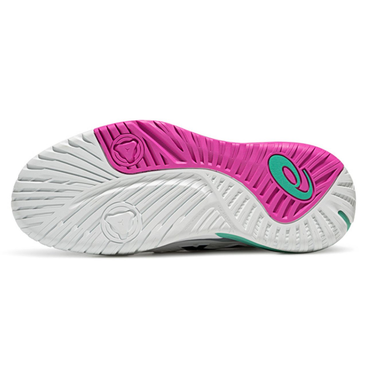 Asics Gel-Resolution – White/Black/Pink/Mint Tennis Sneaker