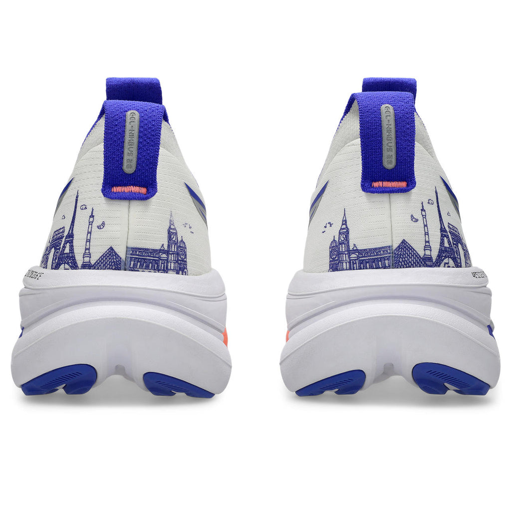 Asics Gel-Nimbus 27 White / Blue / Orange