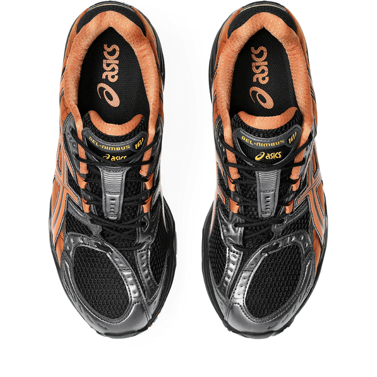 Asics Gel-1130 Black / Orange / Metallic Silver