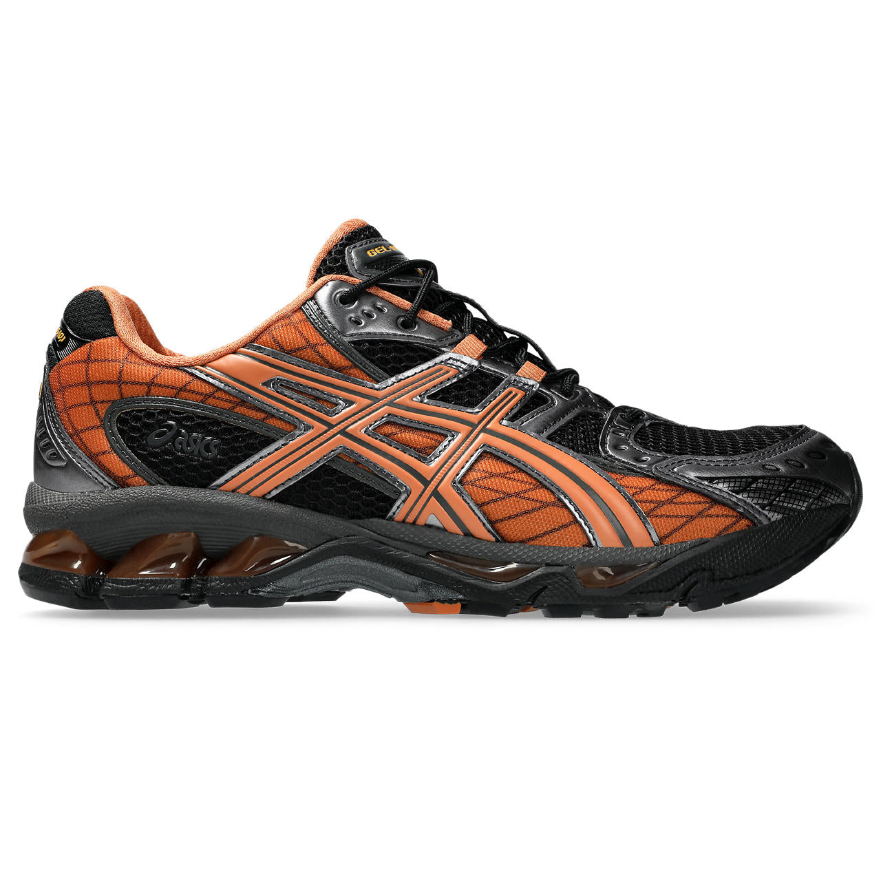 Asics Gel-1130 Black / Orange / Metallic Silver