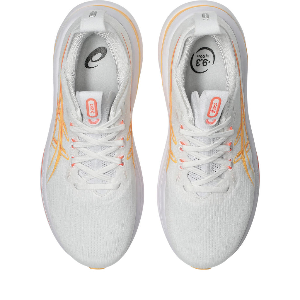 Asics Gel-Nimbus 27 White / Orange / Yellow