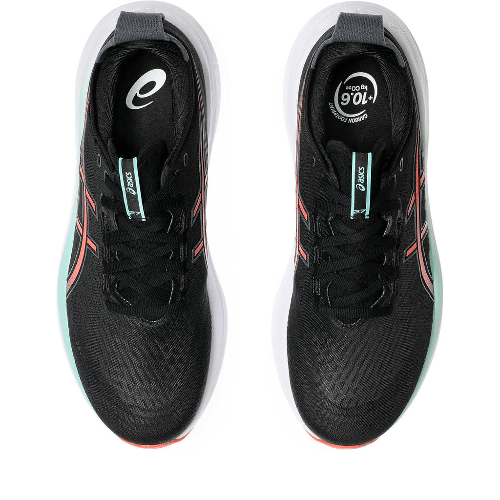 Asics Gel-Nimbus 27 Black / Coral / White