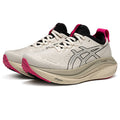 Asics Gel-Nimbus 27 Cream / Silver / Hot Pink