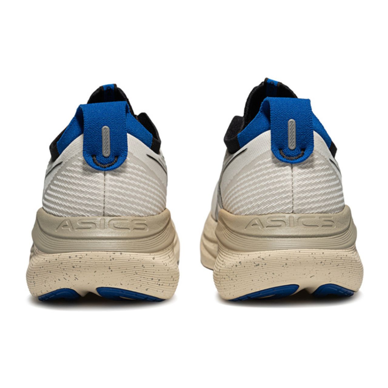 Asics Gel-Nimbus 27 Cream / Silver / Blue