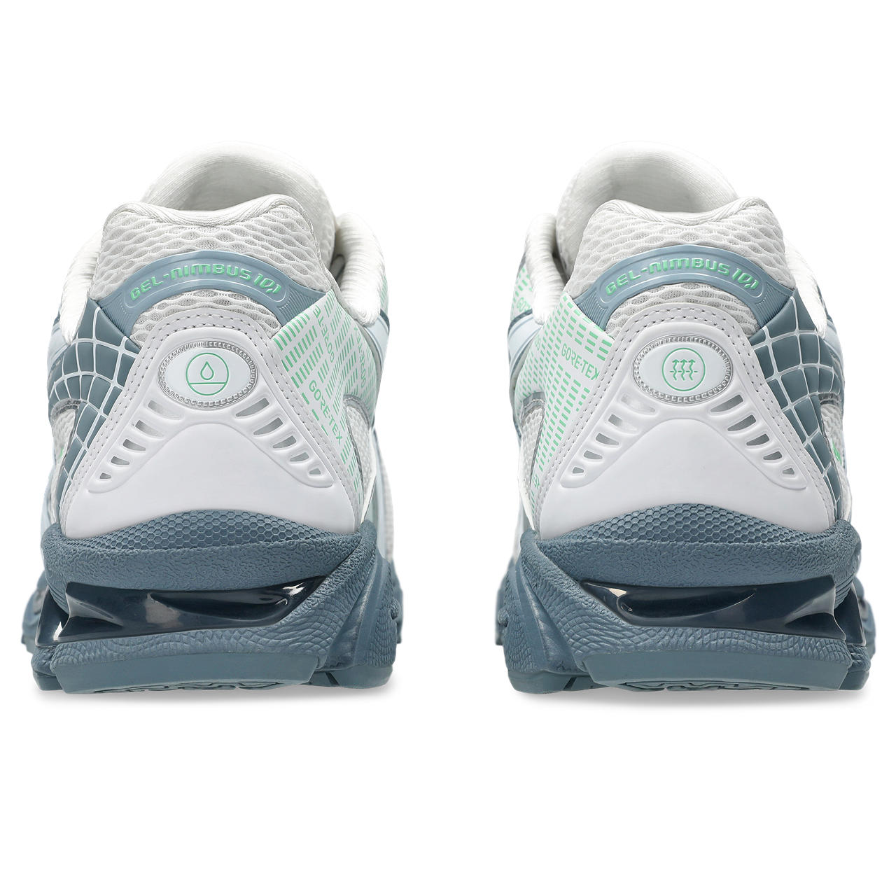 Asics Gel-Kayano 14 White / Light Green / Slate Blue