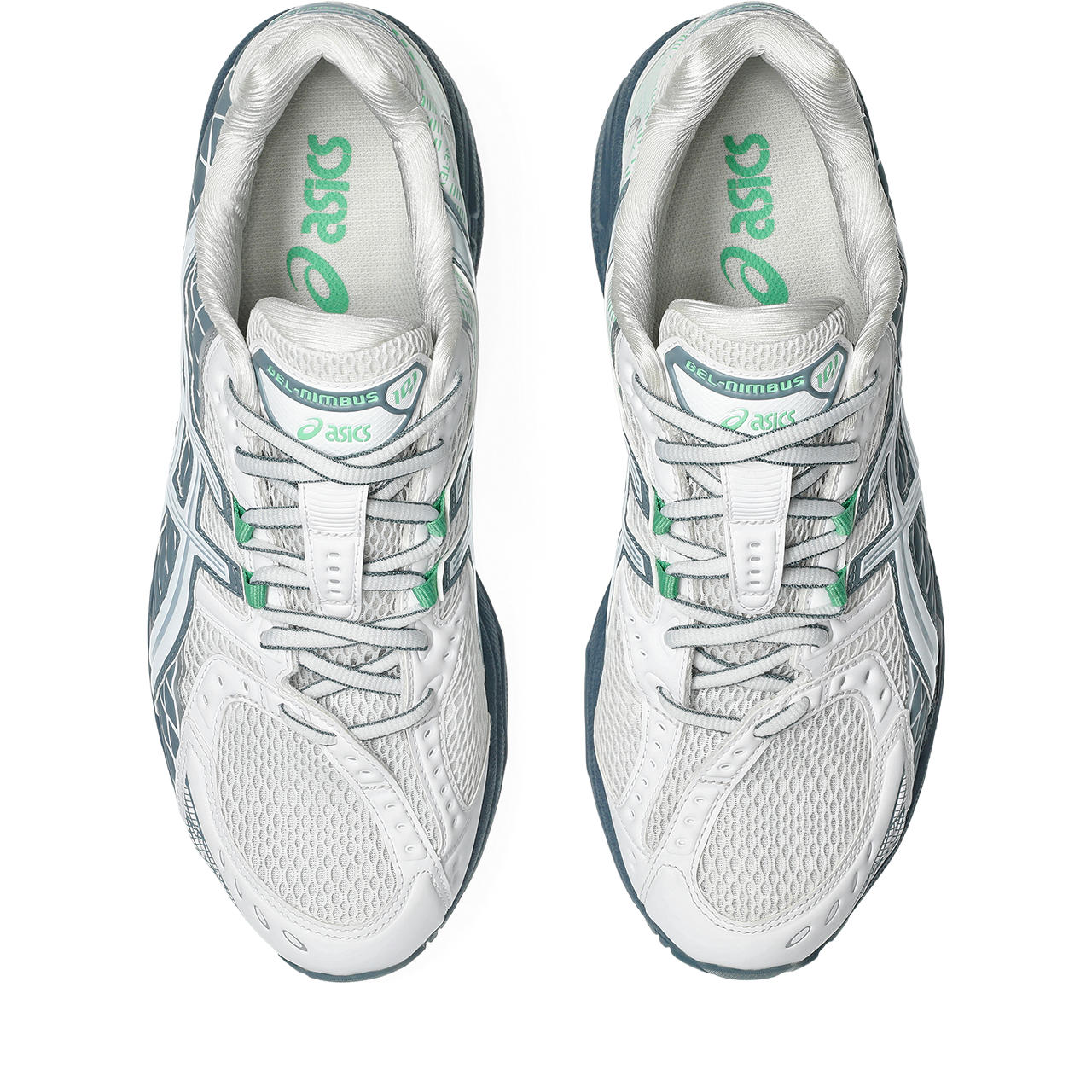 Asics Gel-Kayano 14 White / Light Green / Slate Blue