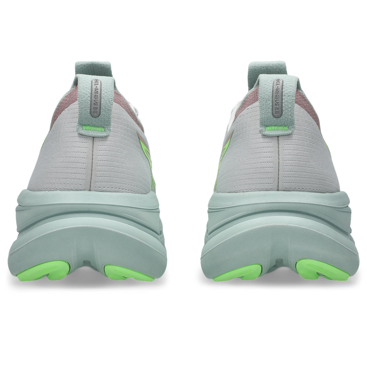 Asics Gel-Nimbus 27 Light Gray / Lime Green / Mint