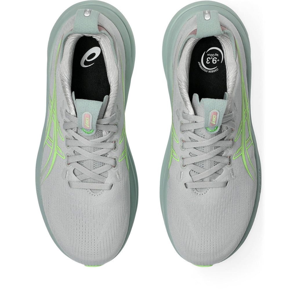 Asics Gel-Nimbus 27 Light Gray / Lime Green / Mint