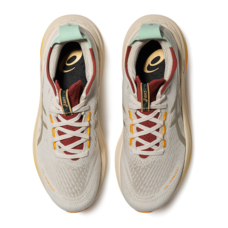 Asics Gel-Nimbus 27 Cream / Gold / Orange