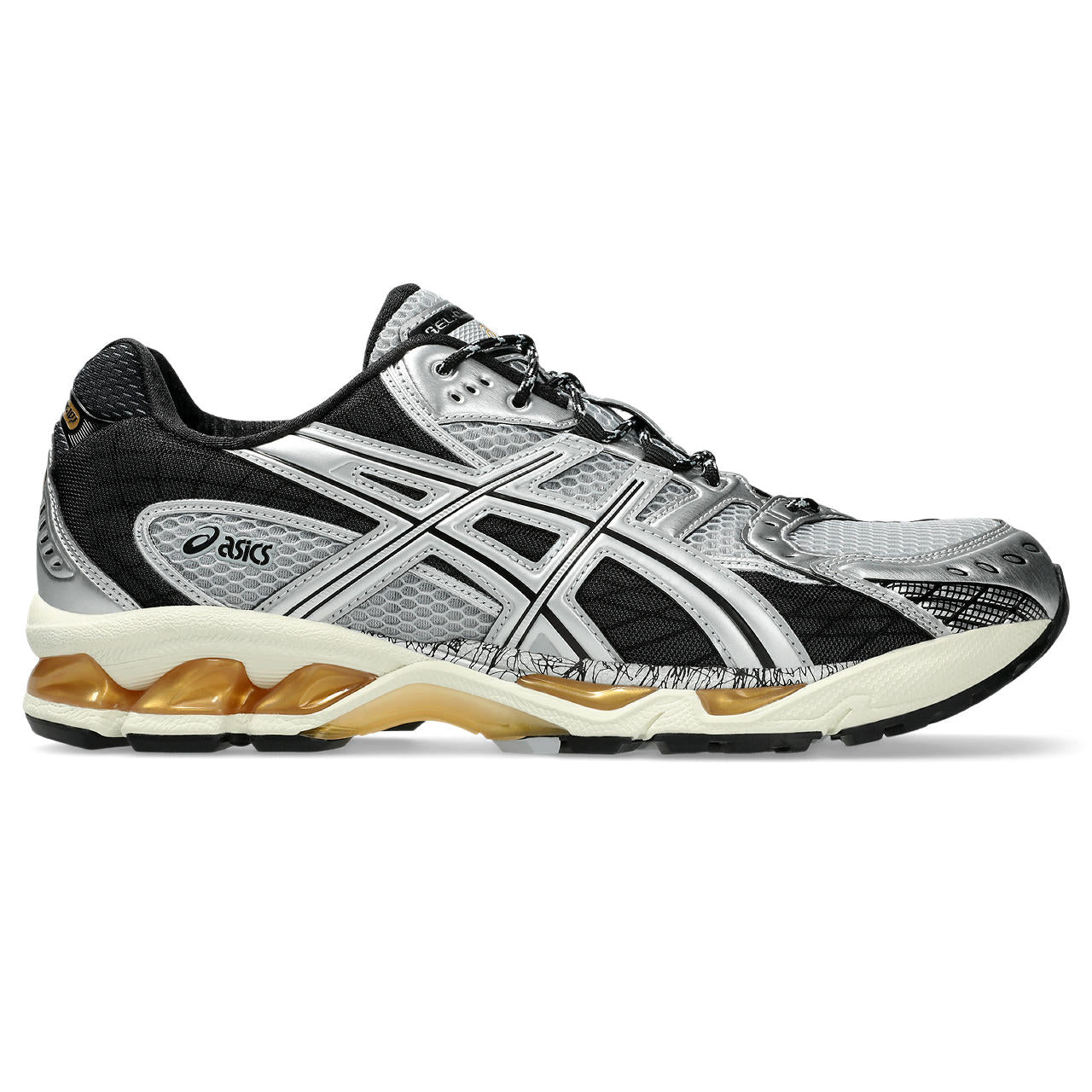 Asics Gel-Kayano 14 Black / Silver / Cream