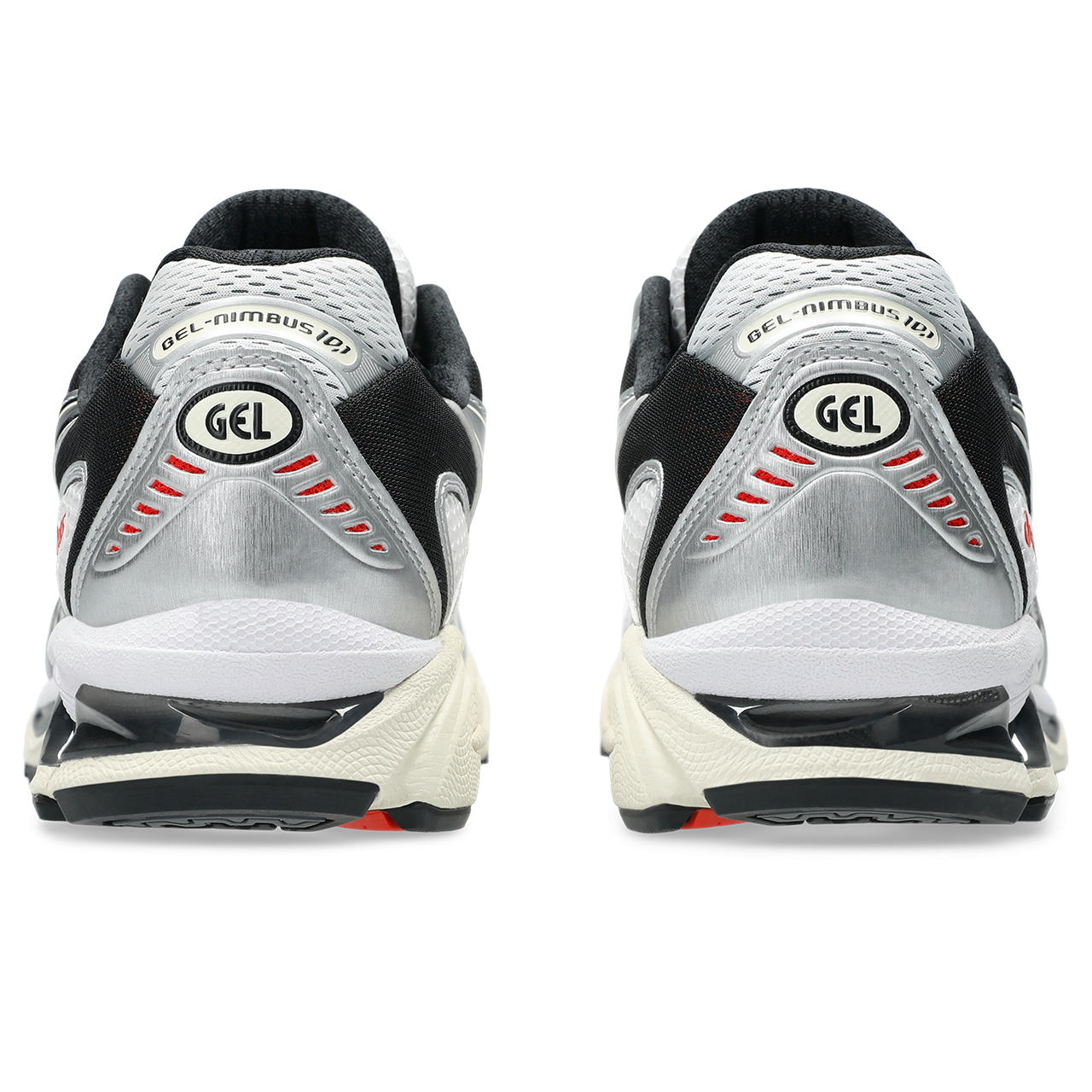 Asics Gel-Kayano 14 Silver / White / Black / Red