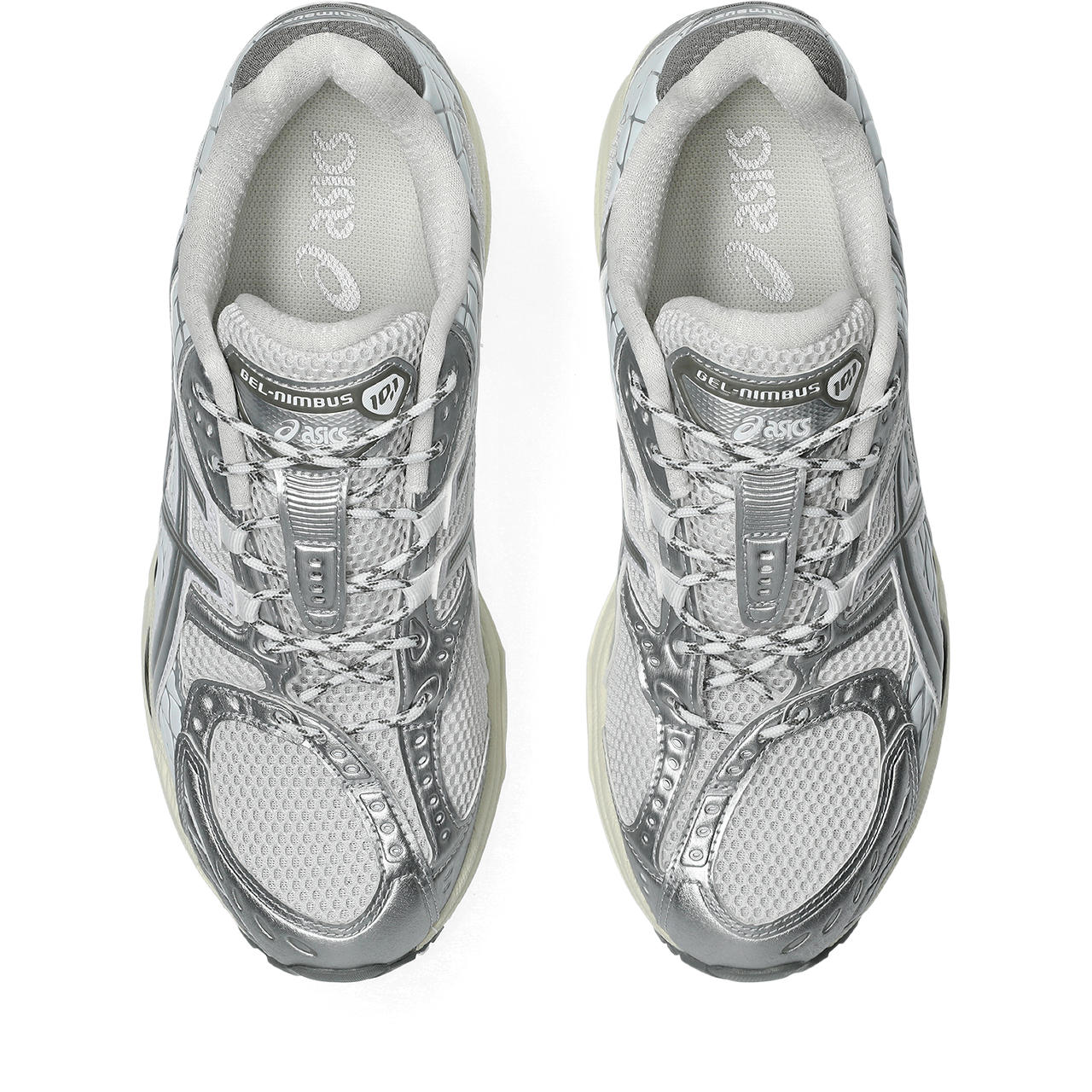Asics Gel-Nimbus 10 Silver / Light Blue / Cream
