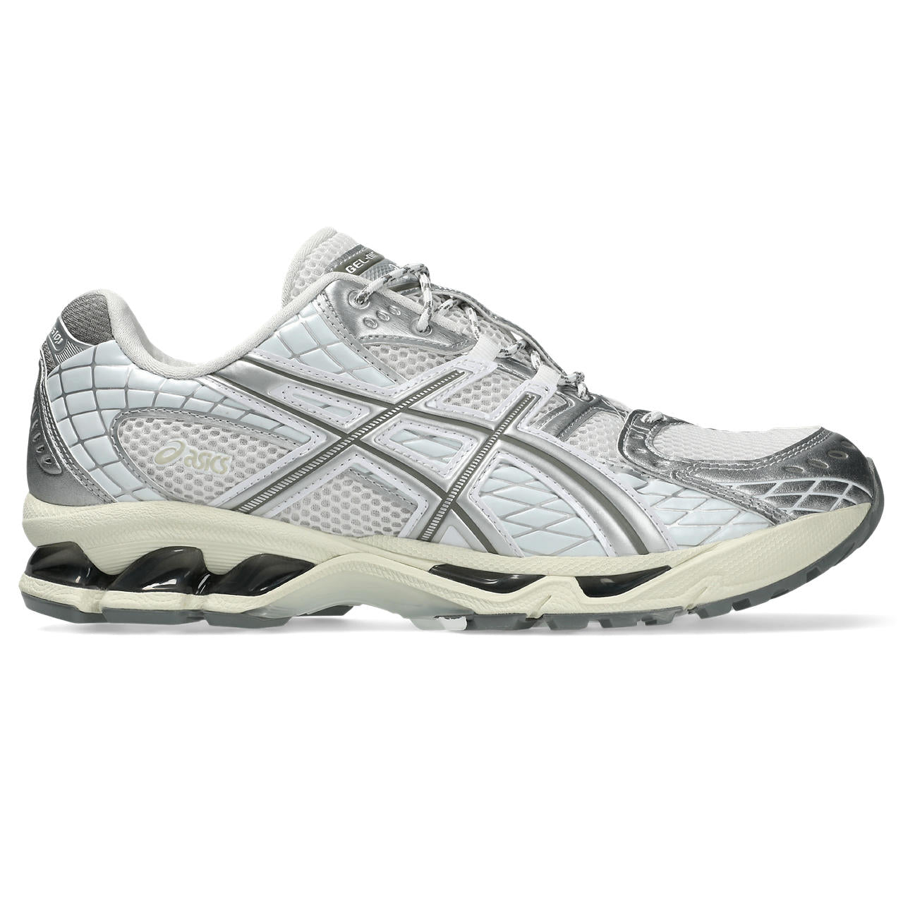 Asics Gel-Nimbus 10 Silver / Light Blue / Cream