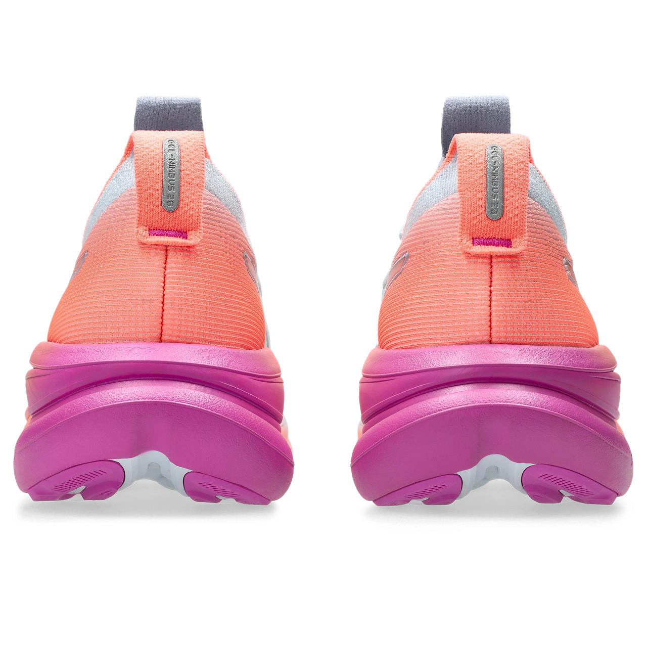 Asics Gel-Nimbus 27 Light Blue / Orange / Purple Gradient
