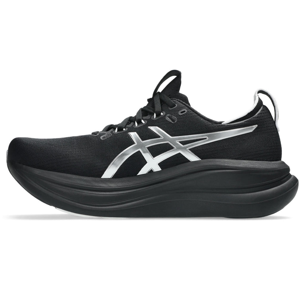 Asics Gel-Nimbus 28 – Black/Silver Running Shoe