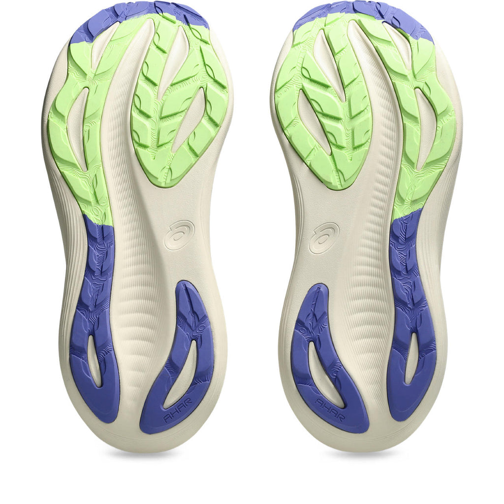 Asics Gel-Nimbus 28 – Light Gray/Multicolor Stitch Running Shoe