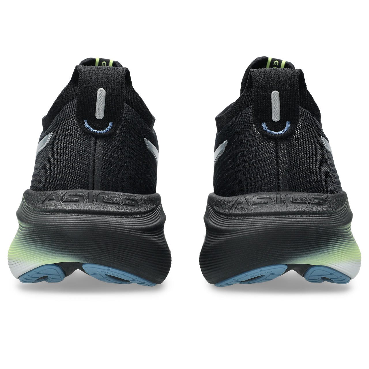 Asics Gel-Nimbus 28 – Black/Silver/Lime Running Shoe